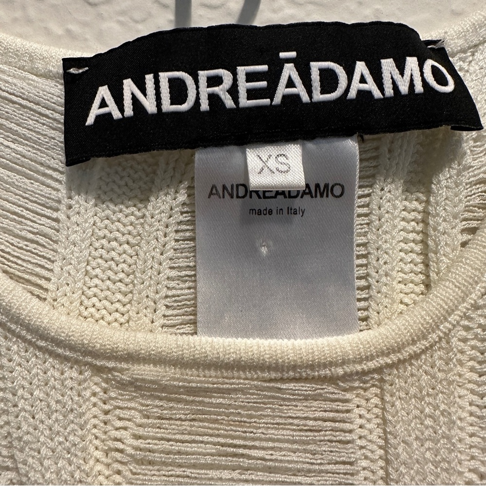 Andre Assous Cream Women's Top - Picture 6 of 11